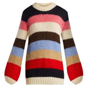 Ganni size S multi colored sweater